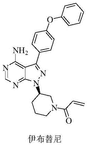 Preparation method of Bruton's tyrosine kinase inhibitor