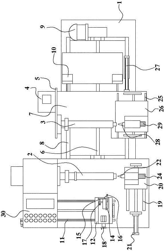 Belt cutting machine