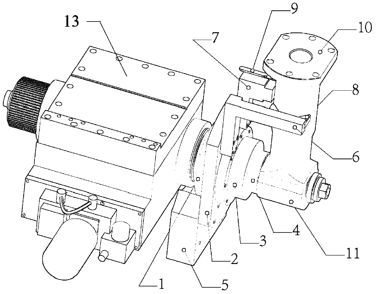 A clamping method and device for finishing the circular arc surface of a connecting rod