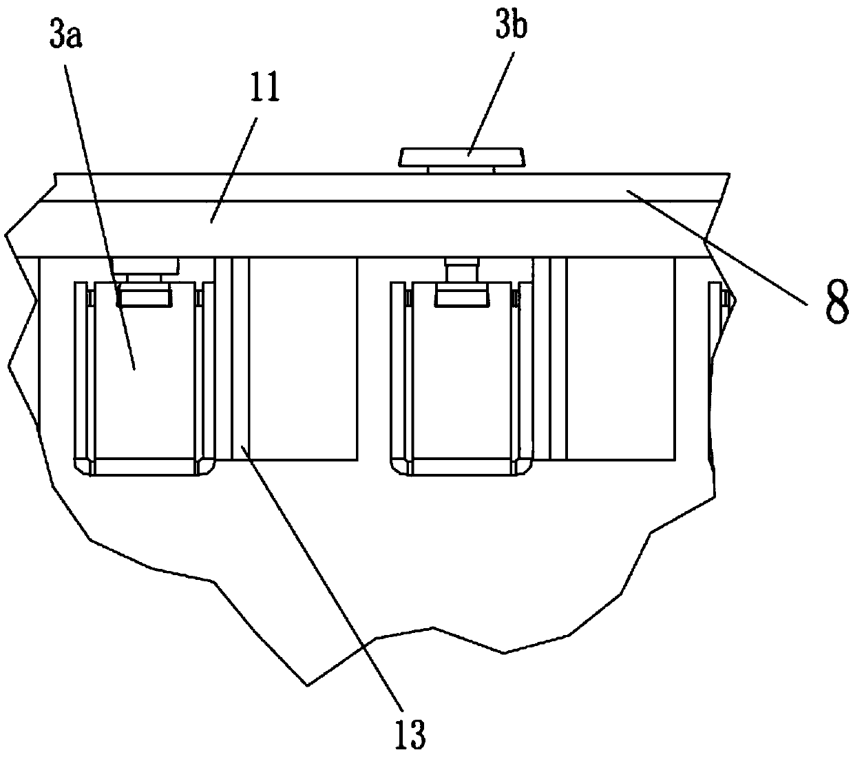 Filing cabinet having indication keys and capable of positioning each filing box