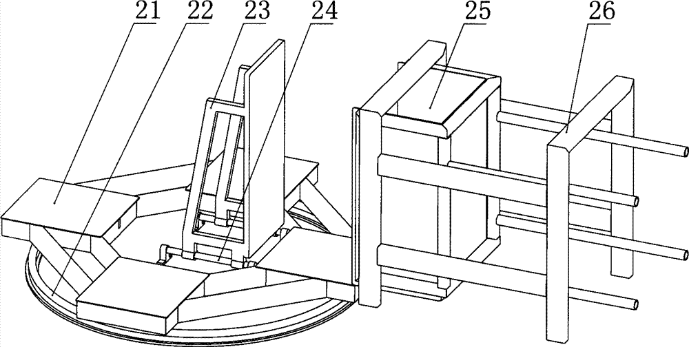 Full-automatic unloaded brick packer