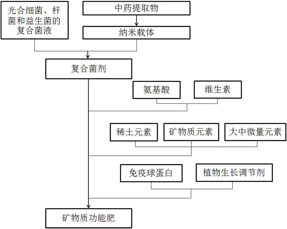 Mineral function fertilizer and preparation method