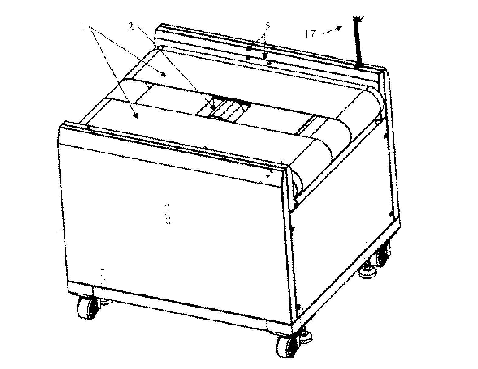 Apparatus and method for detecting hazardous substance on a surface of an object