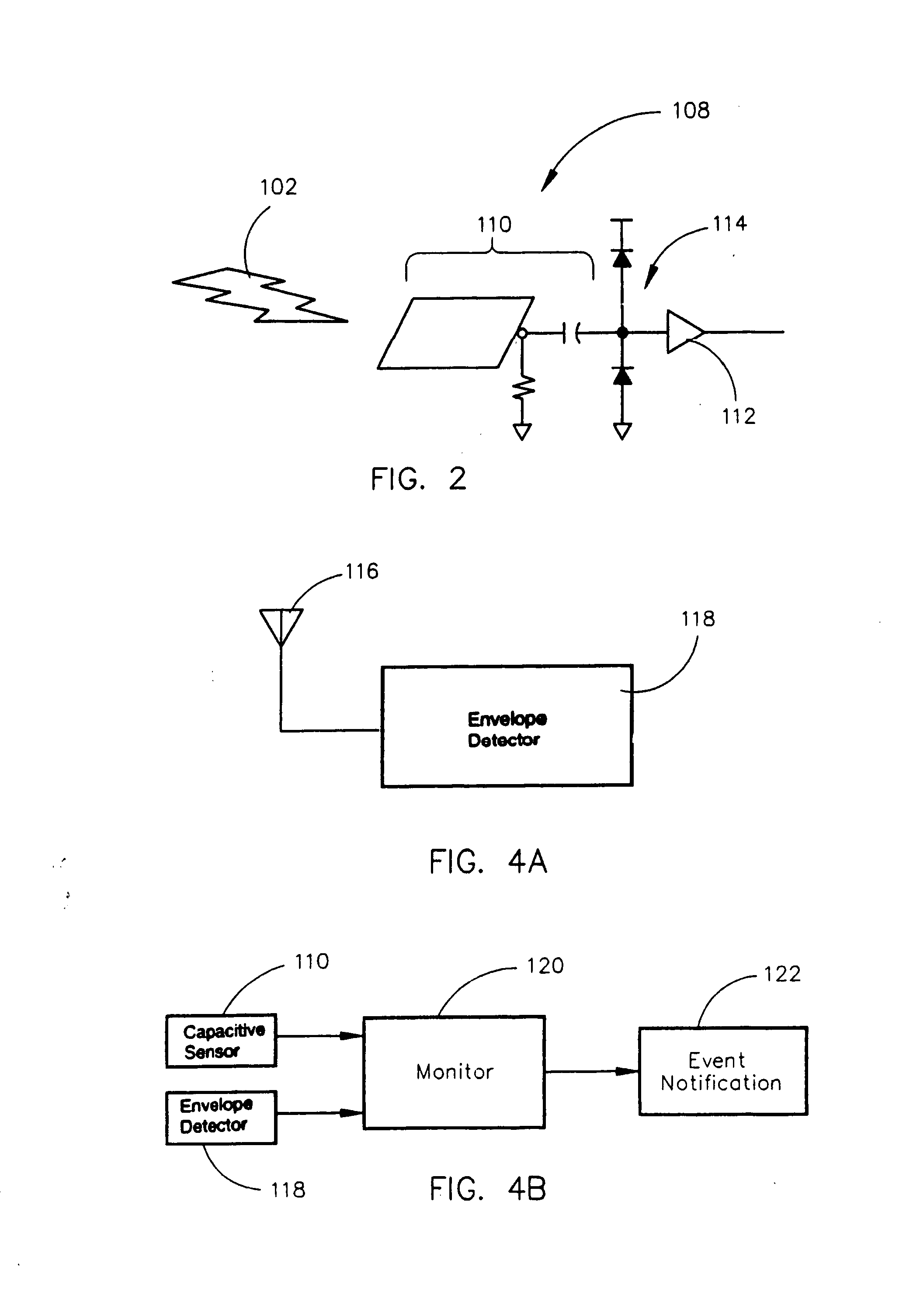 Centralized HIRF detection system