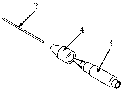 Prostate seed implantation gun and use method thereof