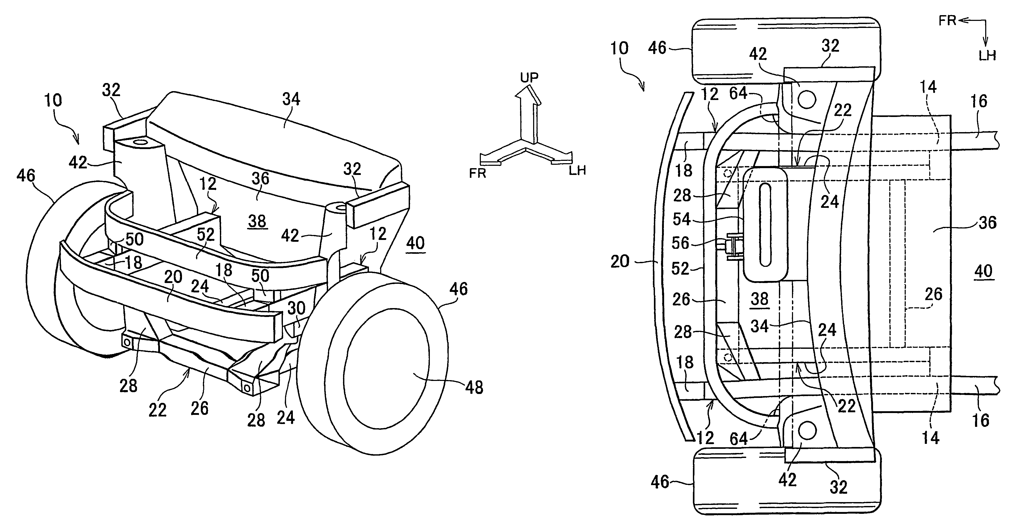 Vehicle front structure