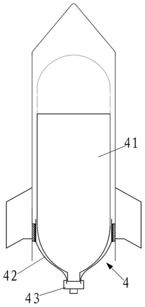 Parallel modular flexible power device for water rocket