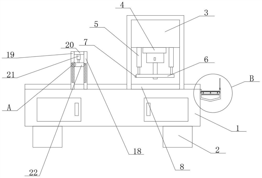 Conveying device for hinge conveying