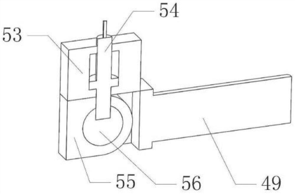 Anti-falling switch cabinet capable of being opened in four directions