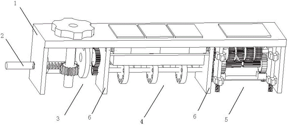 Key type mechanical password lock and password setting method