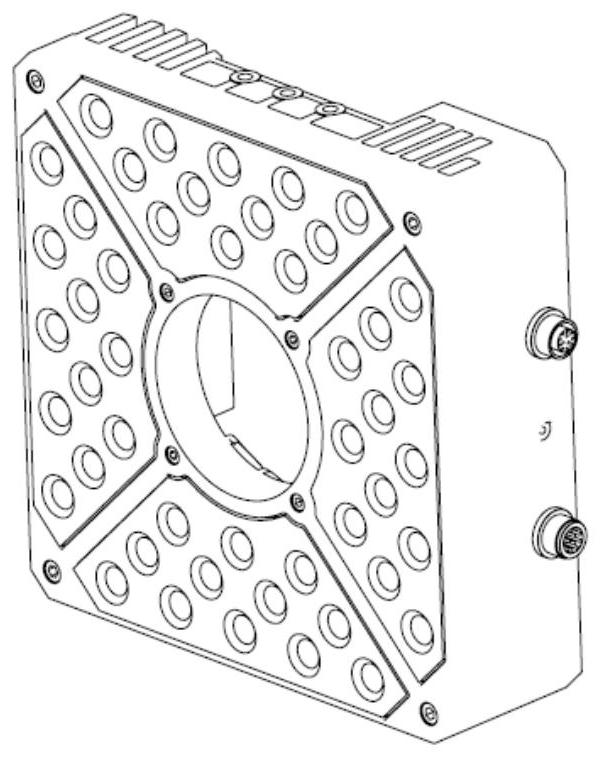 Automatic targeting detection device and detection method for agriculture