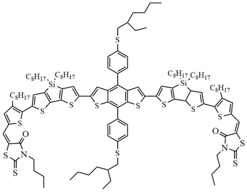 Undoped small organic molecule hole transport material as well as preparation method and application thereof