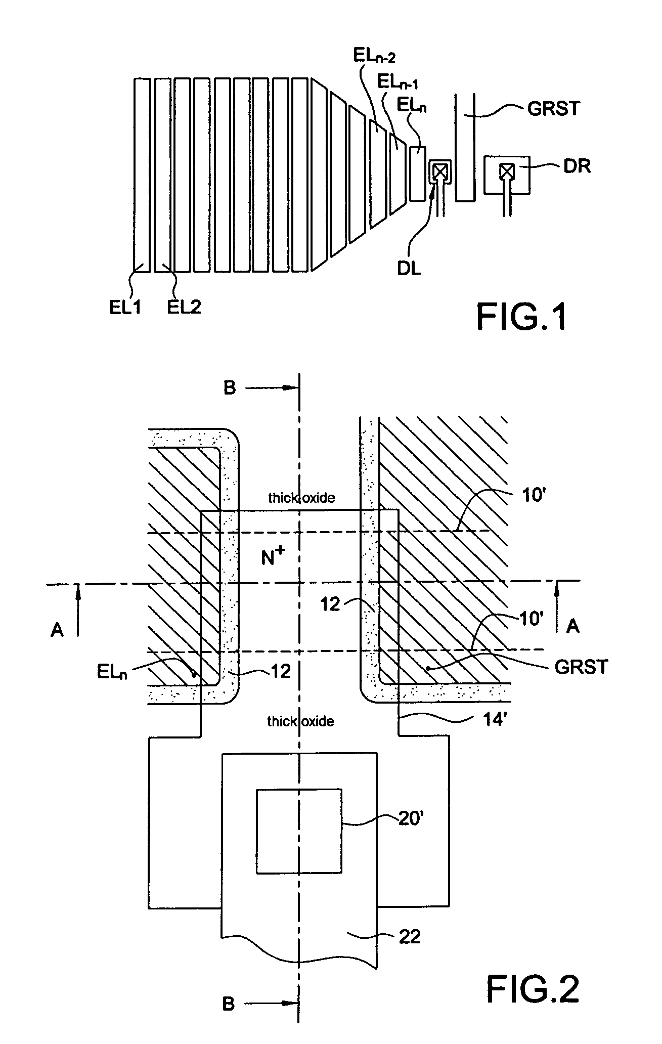 Integrated circuit with a very small-sized reading diode