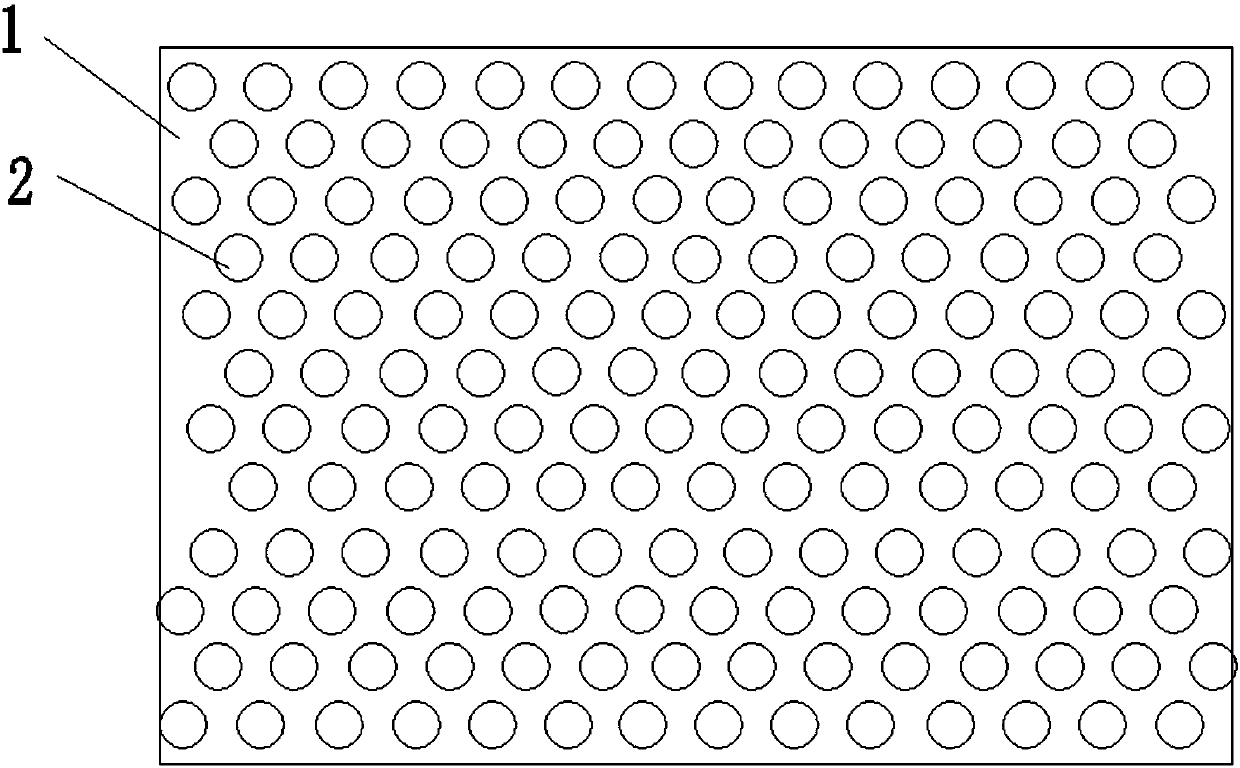 Graphene array light source diffusion light reflection plate