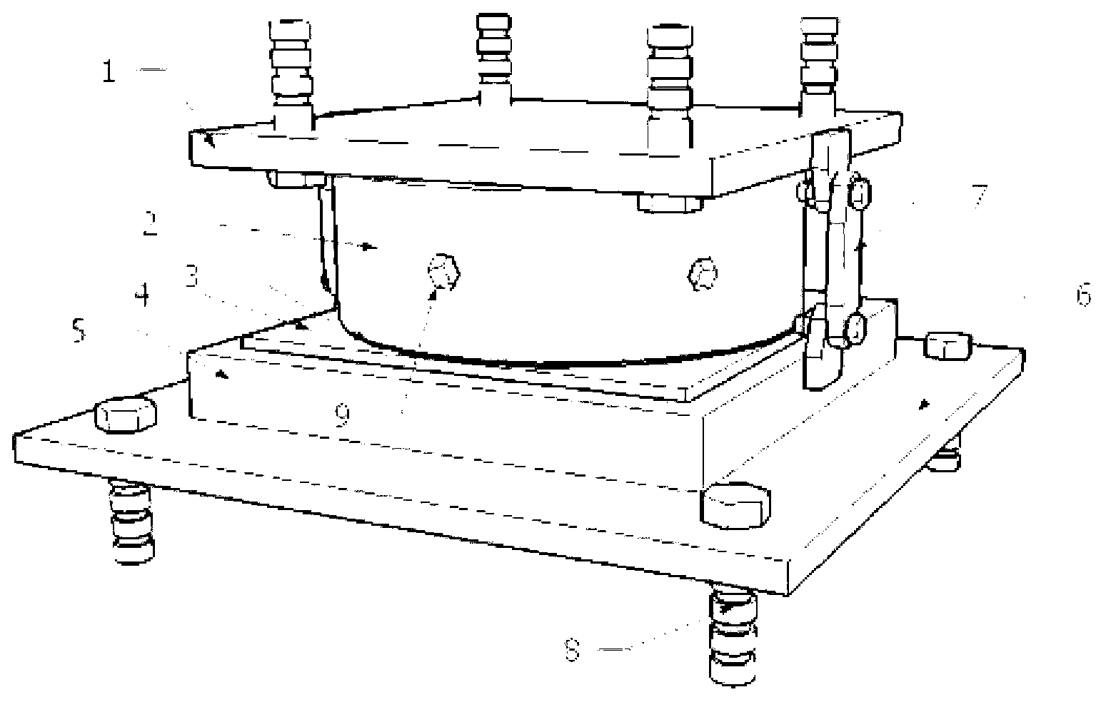 Spiral bridge support