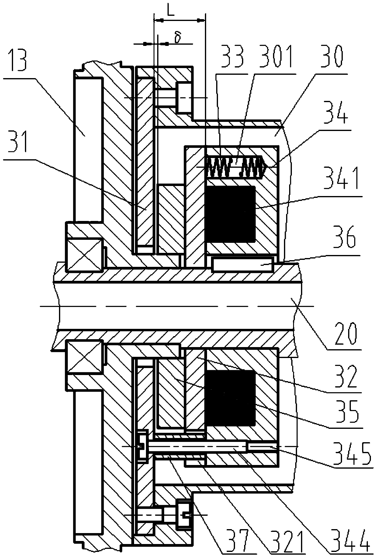 Direct-drive hub motor of wheelchair