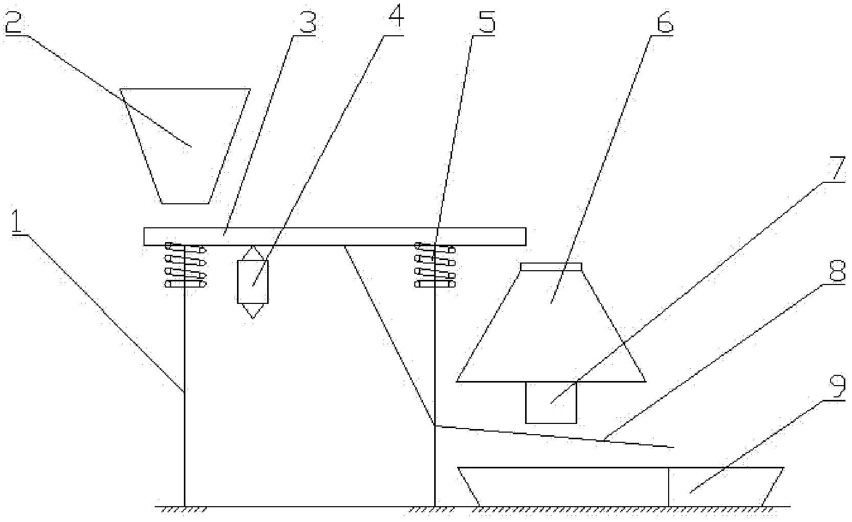 Disc type sword bean sheller