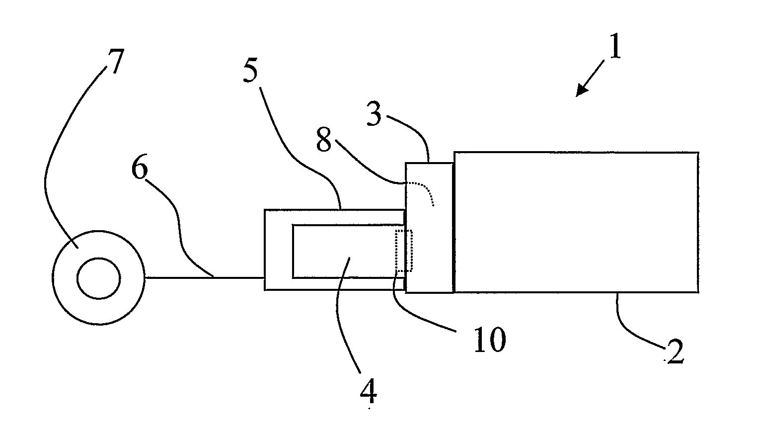 Arrangement for a power electronics unit in a hybrid vehicle