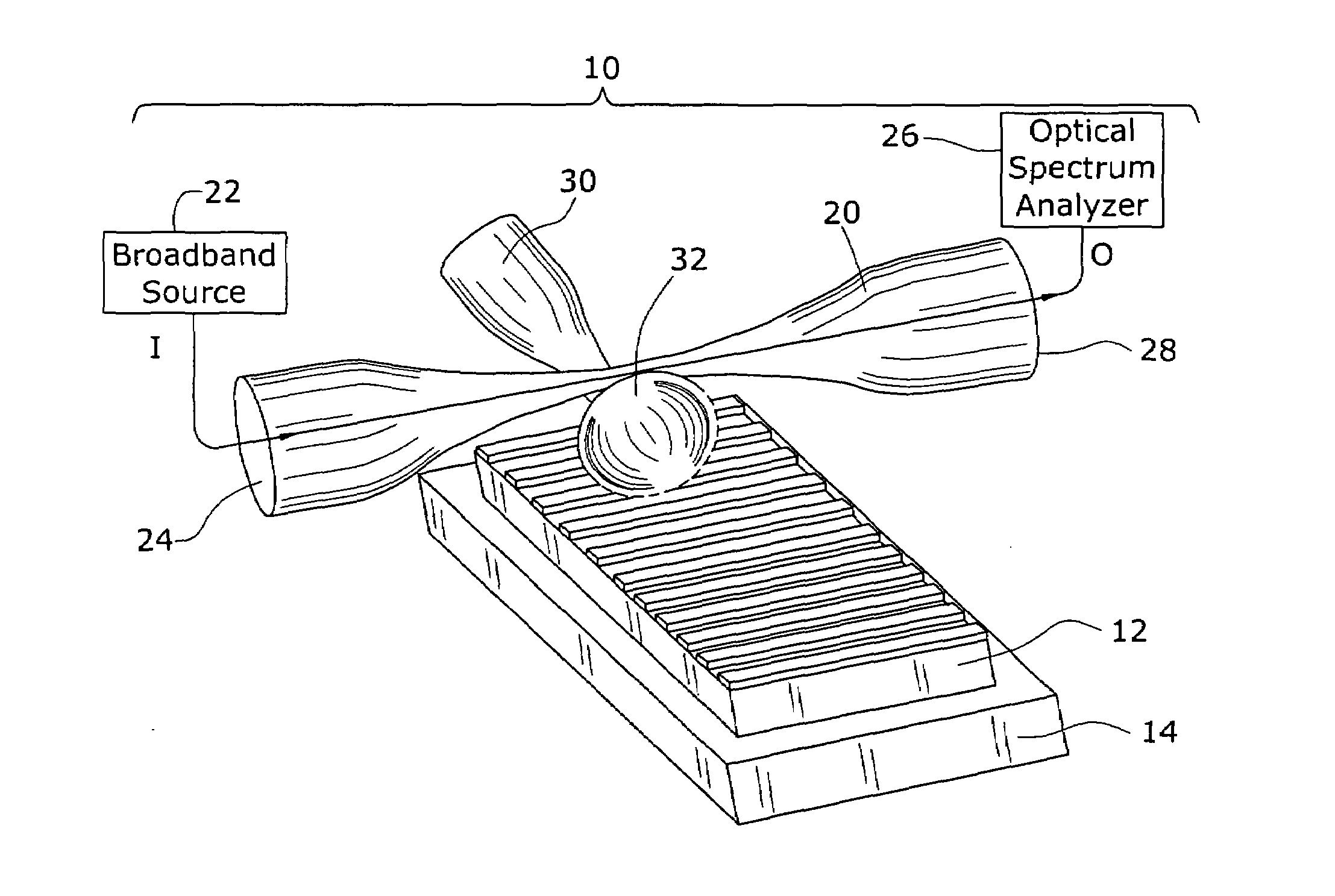 Microsphere probe for optical surface microscopy and method of using the same