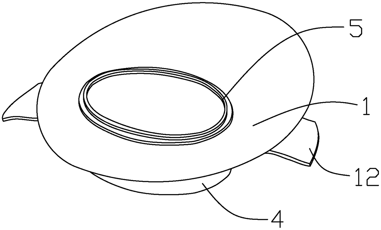 A kind of rotatable ostomy bag and using method thereof