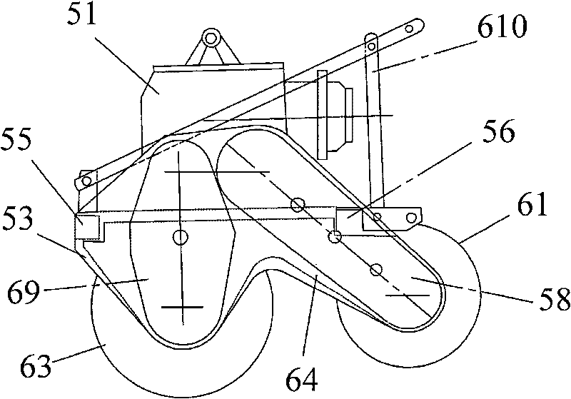 Heavy double-side land preparation device