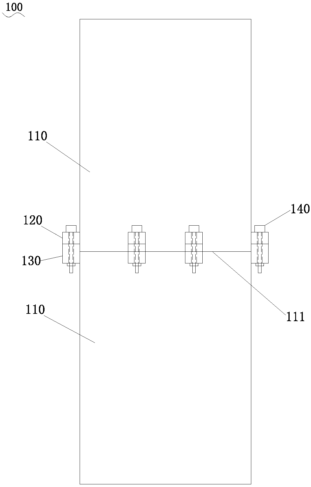 Combined steel casing for rotary drilling of cast-in-place pile in backfilled soil and construction method thereof