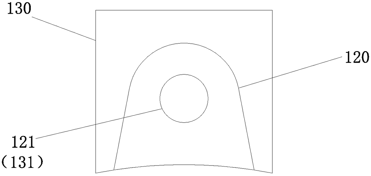 Combined steel casing for rotary drilling of cast-in-place pile in backfilled soil and construction method thereof