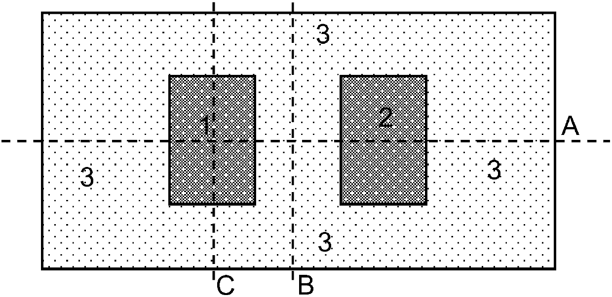 Square cylindrical gate embedded U-shaped channel field effect transistor and manufacturing method thereof