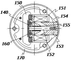 Electromagnetic pressure protection water discharge valve