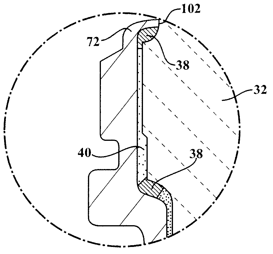 Corona igniter with improved corona control