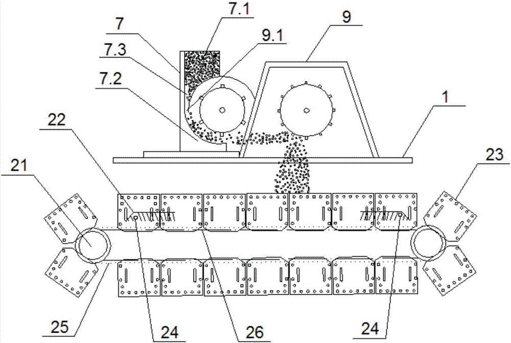 Plate-spring universal powerful peening machine