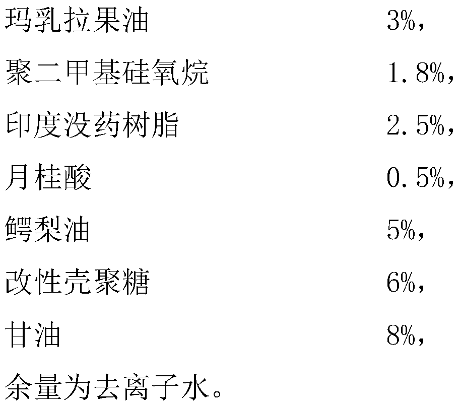 Environment-friendly nontoxic water-based nail polish remover and preparation method thereof