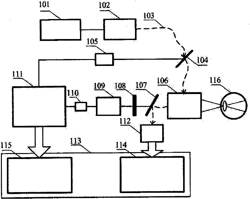 Method and device for fundus oculi affection early diagnosis using time discrimination autofluorescence lifetime imaging