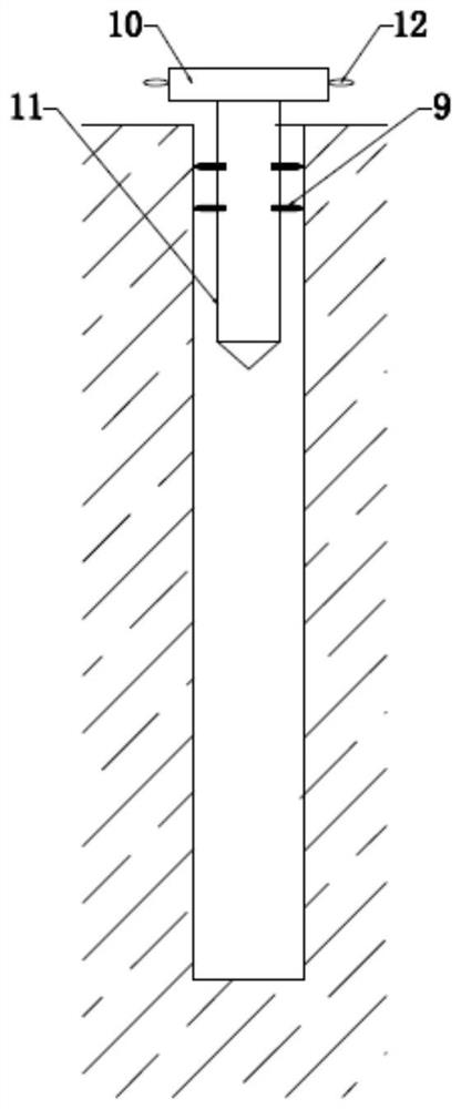 Peripheral optical blasting hole anti-blockage protection device and method for tunnel excavation