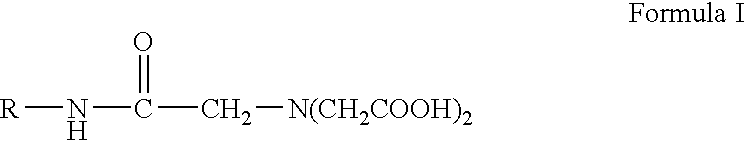 Preparing monomeric metal ion chelator containing diacetyl glycine group linked to proteinaceous molecule