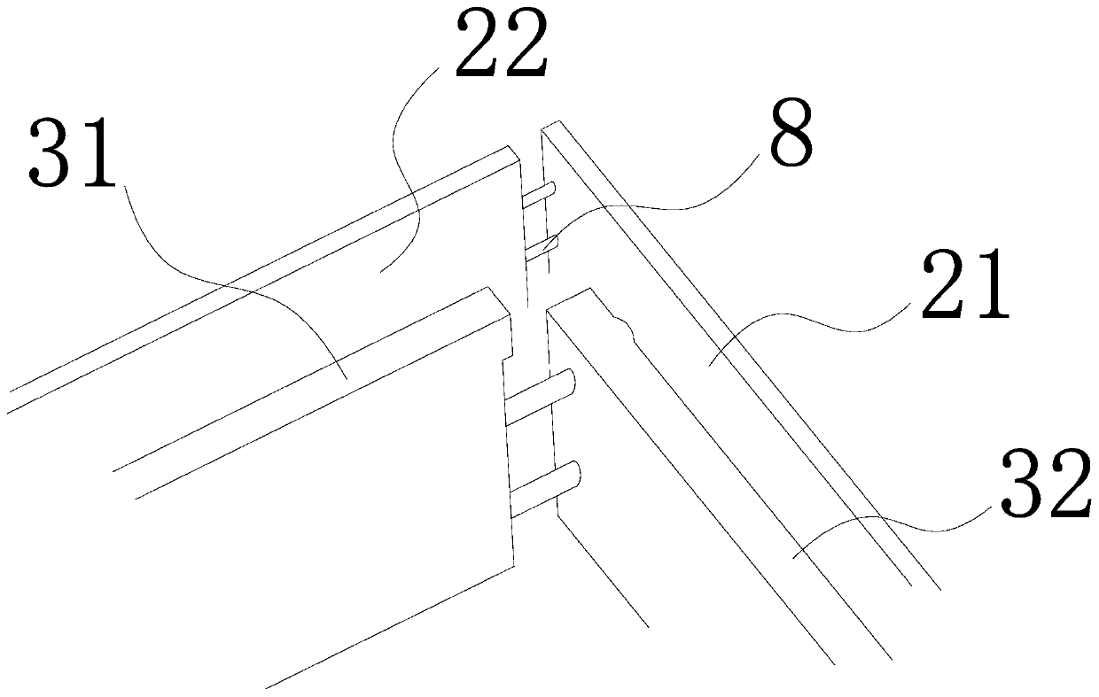 A battery pack structure