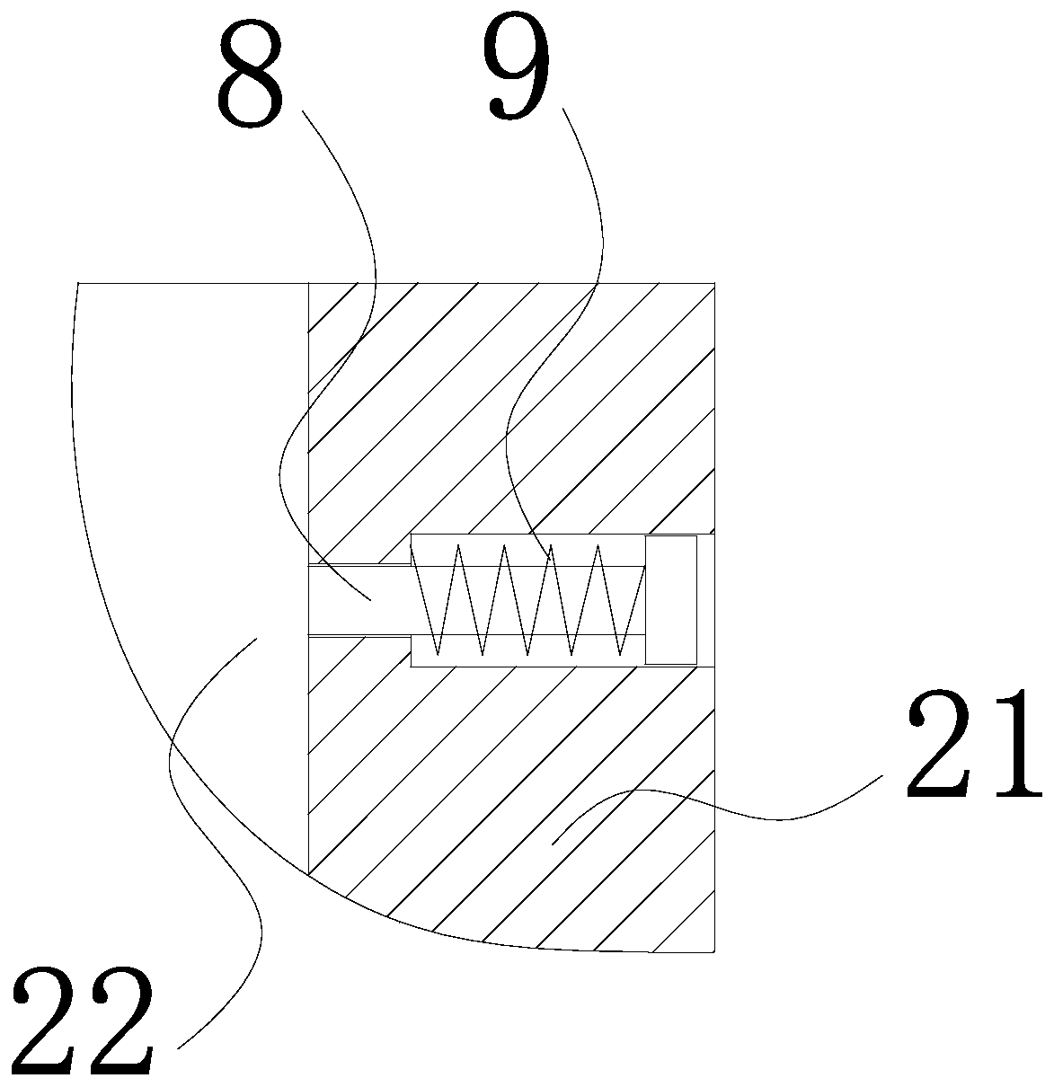 A battery pack structure