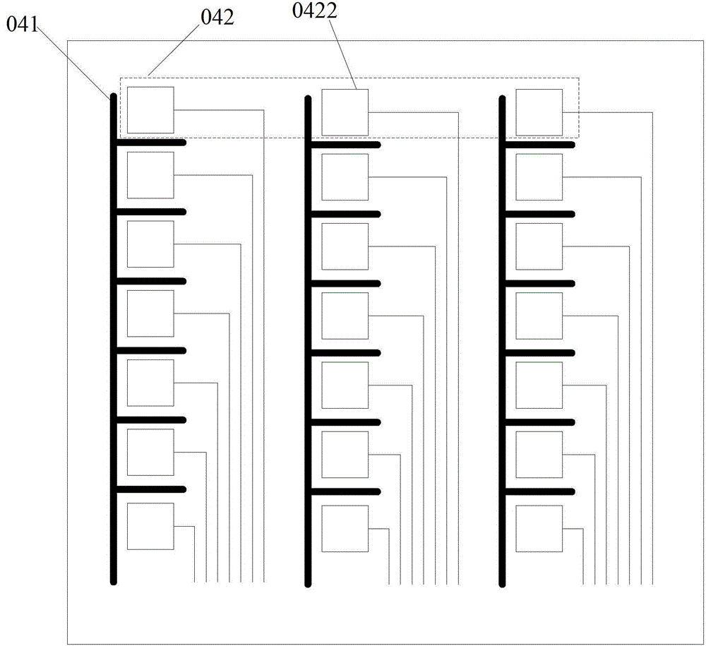 Capacitive in-cell touch panel and display device