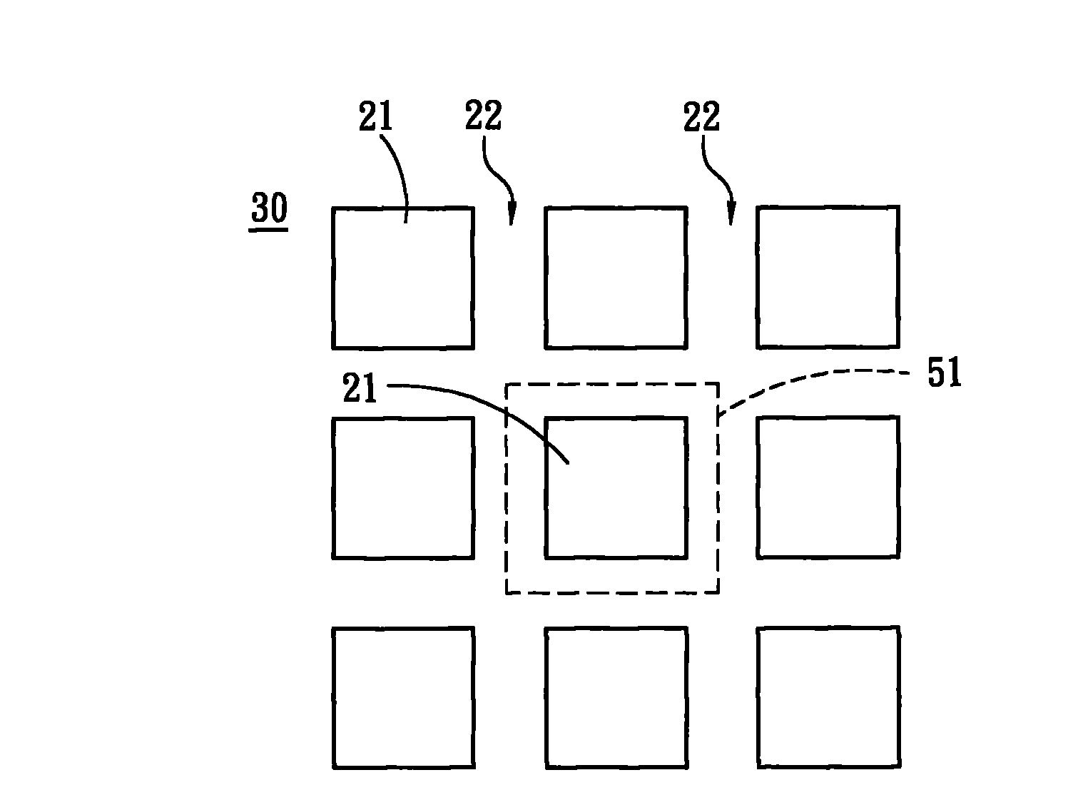 Method of laser lift-off for light-emitting diode