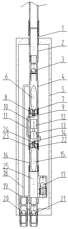 Borehole fluid lifting device and method