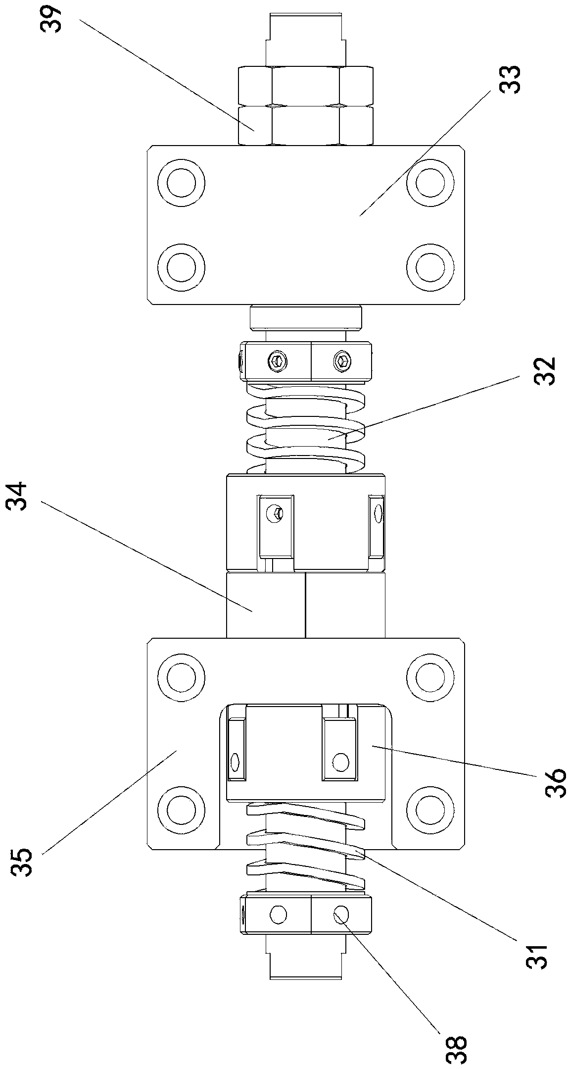 Self-adaptive floating mechanism