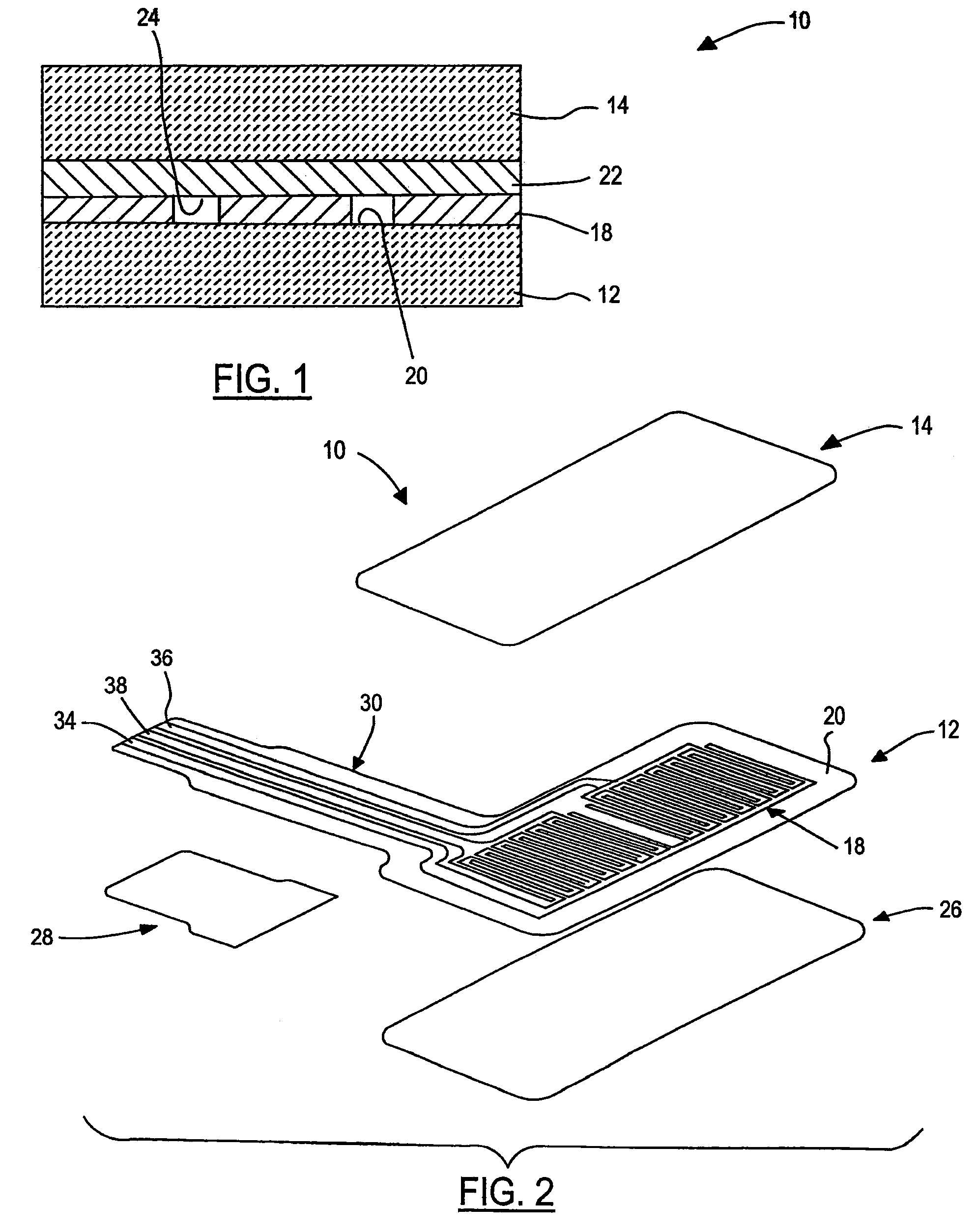 Pre-loaded force sensing resistor and method