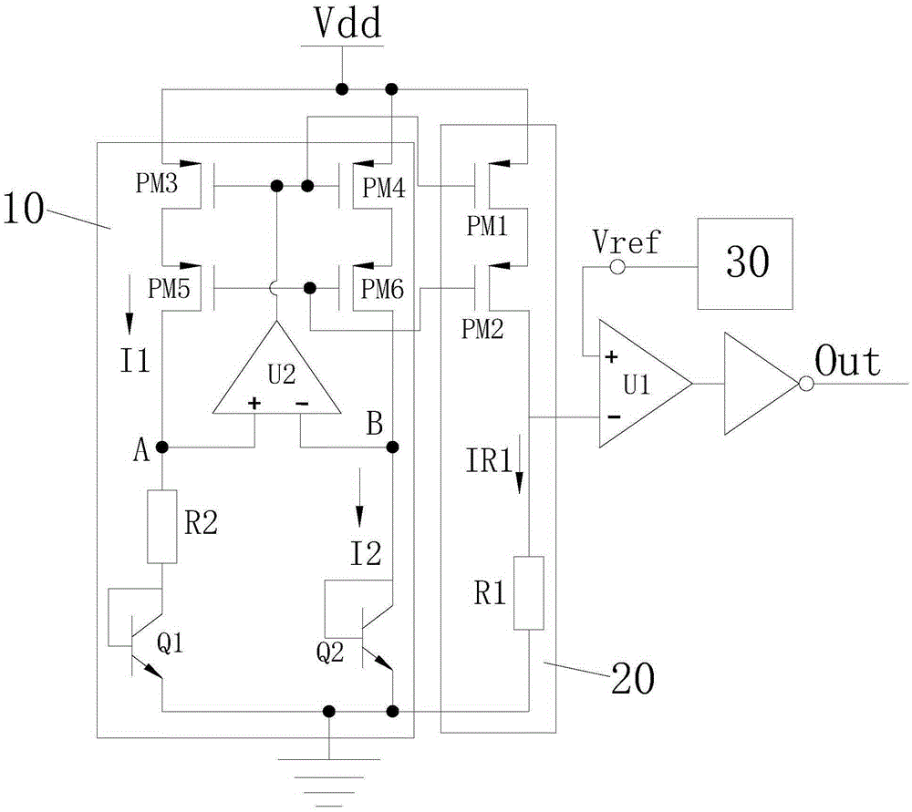 High-precision over-temperature protection circuit