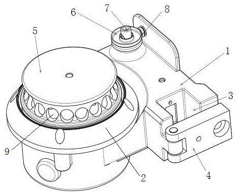 Glass fiber zero-degree tensioner