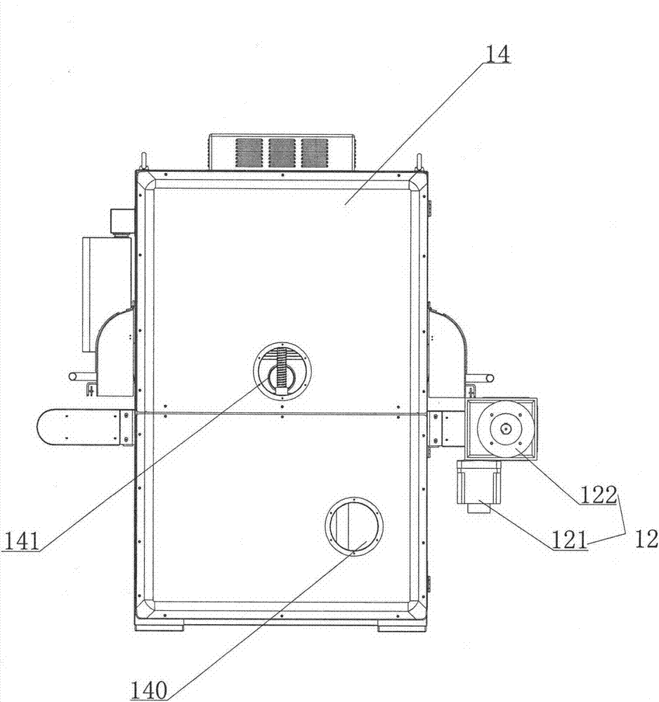 Polishing wheel device and automatic deburring machine provided with same