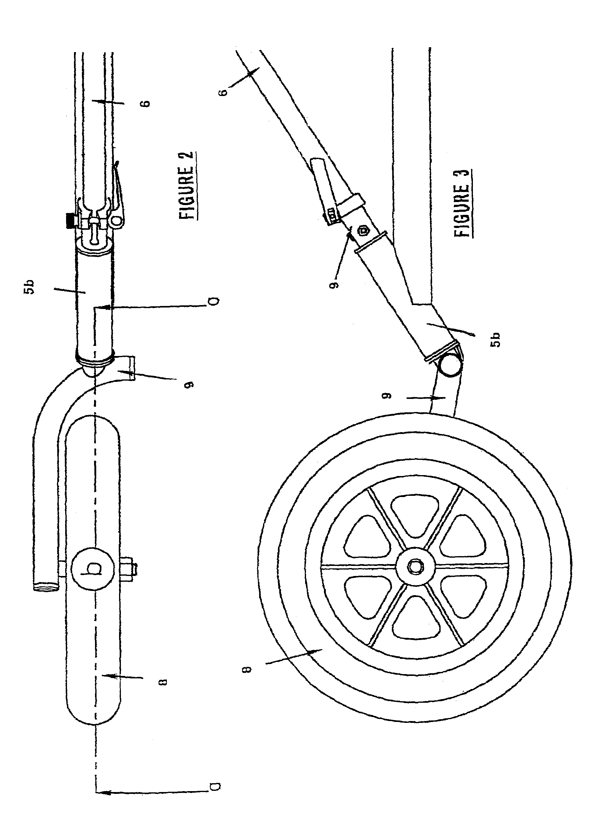 Mounting system, sail, steering mechanism and frame for a landsailer