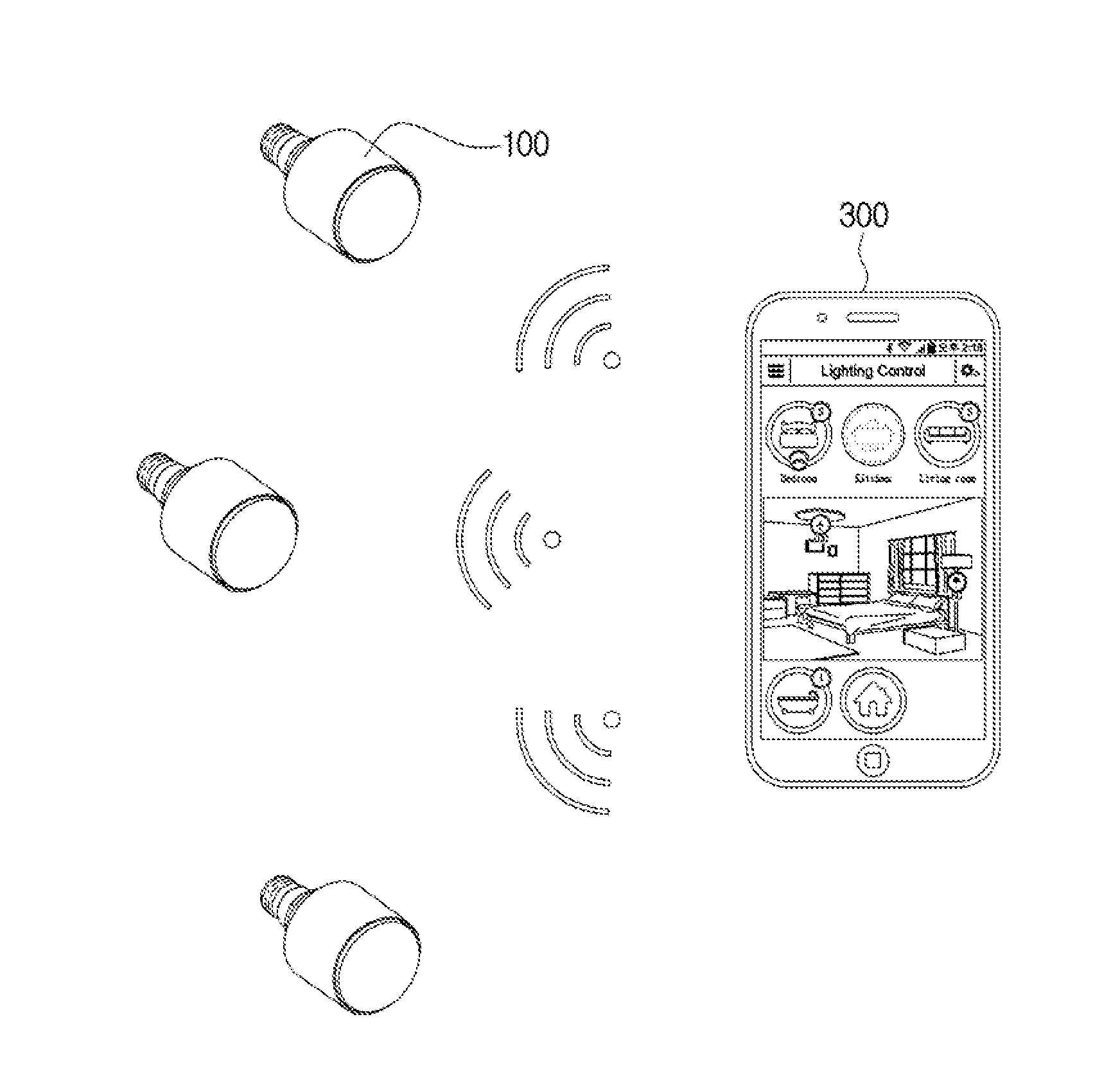 Light Control Apparatus and Method of Controlling Light Thereof