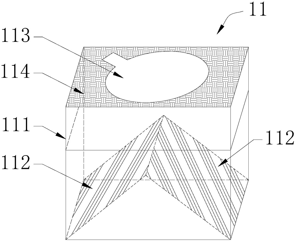 Collecting method of hyperspectral image for recognizing wetted area of colorful fabric