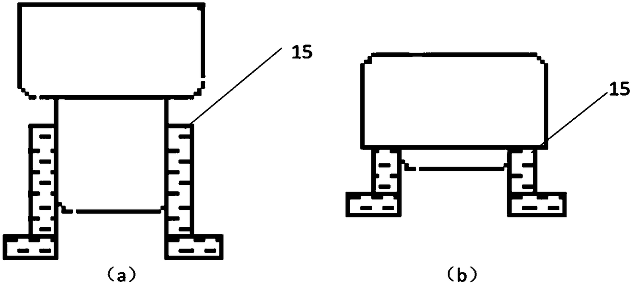 Portable device and method for measuring content of solid-state suspension substance of sewage