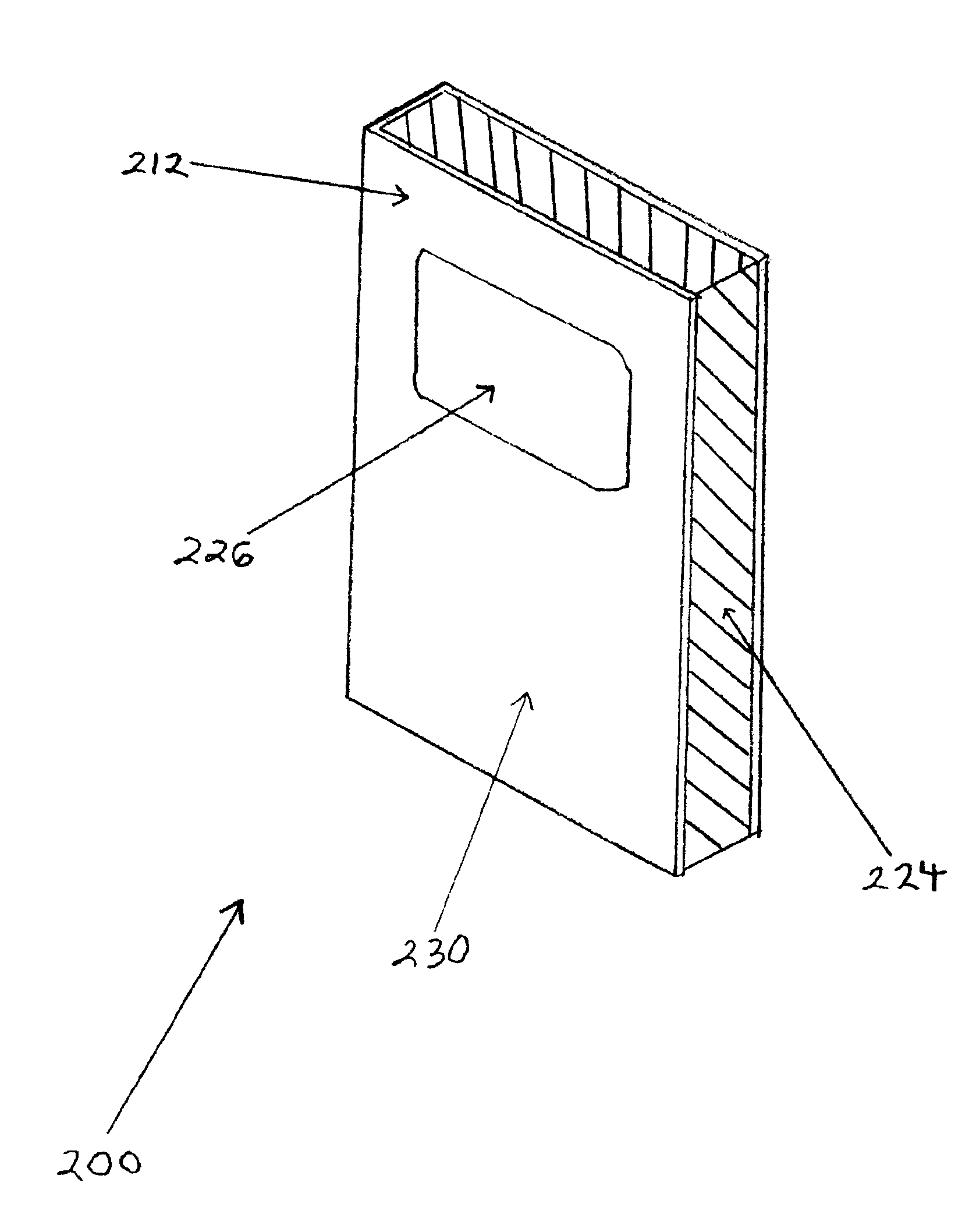 Lightweight, shock-absorbing package